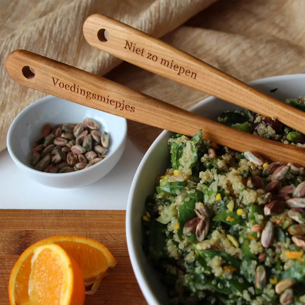 Custom Engraved Cherry Wood Cooking Spoon - Personalized Wooden Kitchen Utensil - Image 6