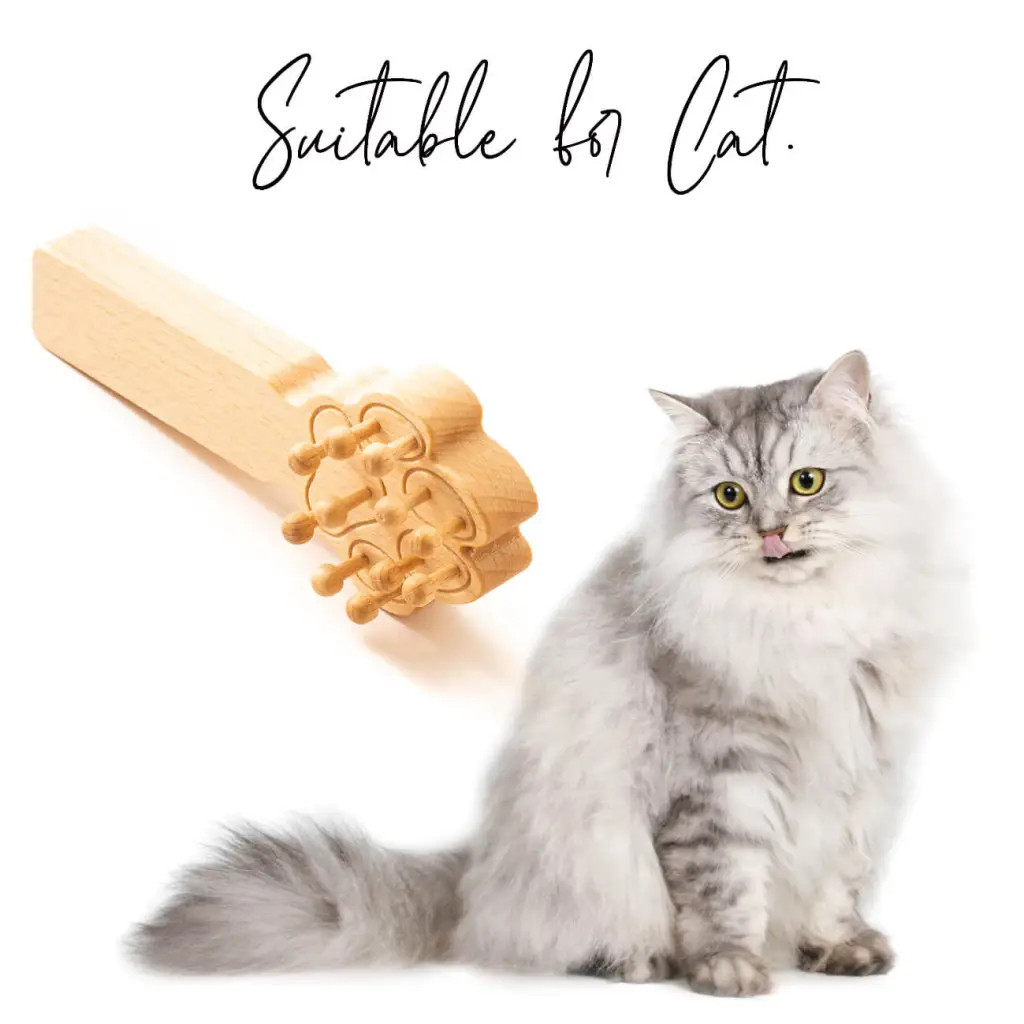 Wooden Massager for Dogs, Cats, Horses - Pet Massage Tool - Image 10
