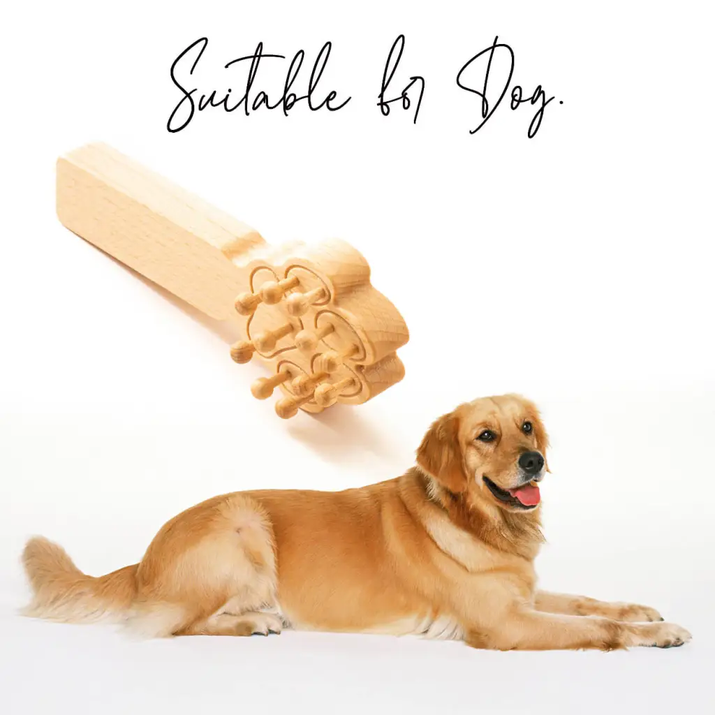 Wooden Massager for Dogs, Cats, Horses - Pet Massage Tool - Image 9